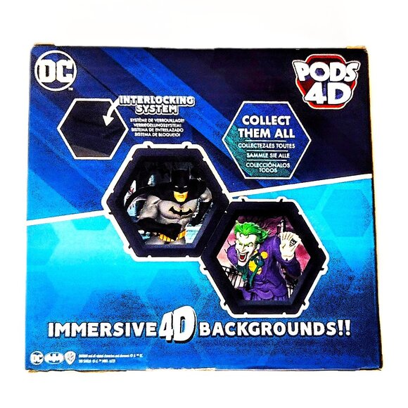 WOW! PODS 4D BATMAN #417 Collectable Figure (DC) Hex Pod Connectable Display NEW - Picture 4 of 5